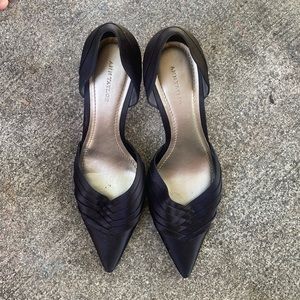 Ann Taylor satin heels, size 9M